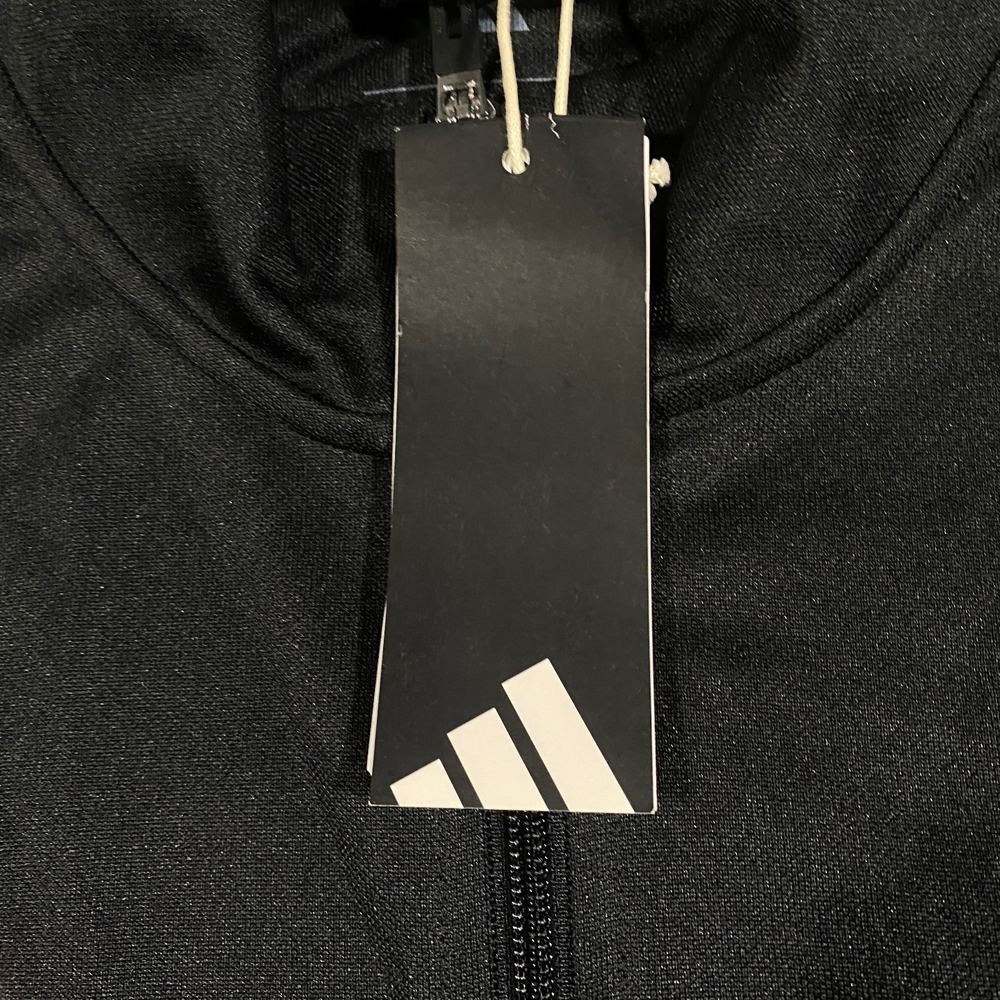 Adidas Messi Full Zip Track Jacket Adult XL Black Red Stripes Soccer Aeroready - Picture 7 of 16